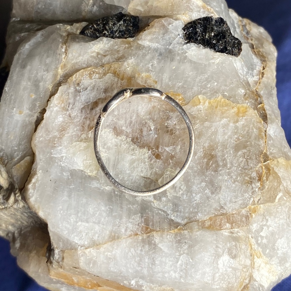 Silver Infinity Loop Pinky Ring - image 5